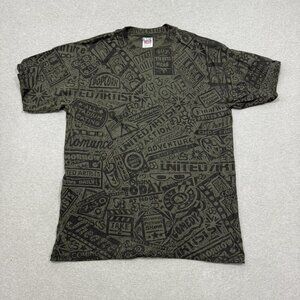 VTG Anvil Movie All Over Print T Shirt Y2K Basics